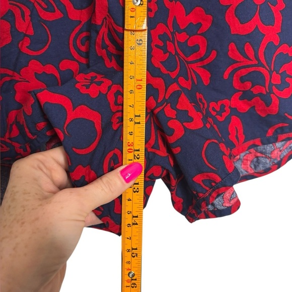 SUNDRY Athleisure Aloha Pull on Drawstring Shorts in Navy Size 0 (XS) - Picture 13 of 16